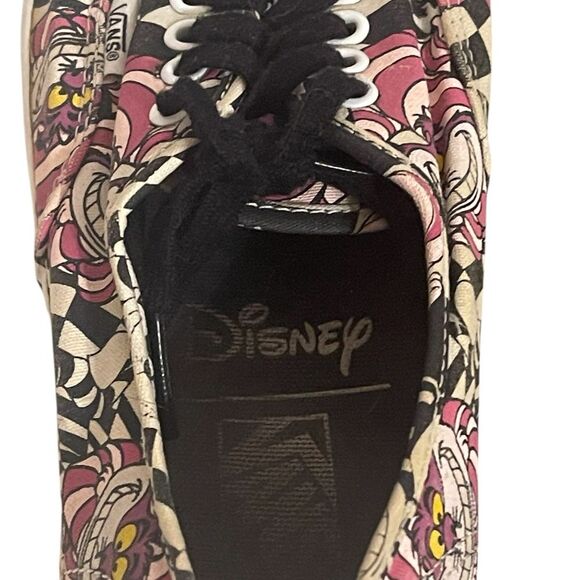 Disney Vans Alice in Wonderland Cheshire Cat Women’s Size 8 Sneakers Shoes Laces - Picture 5 of 15